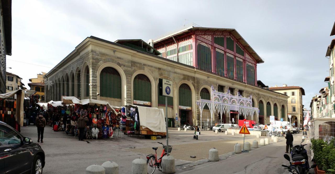 San Lorenzo Central Market View Florenz Exterior foto